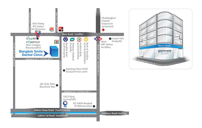 คลินิกทันตกรรม บางกอกสไมล์ สาขา สีลม