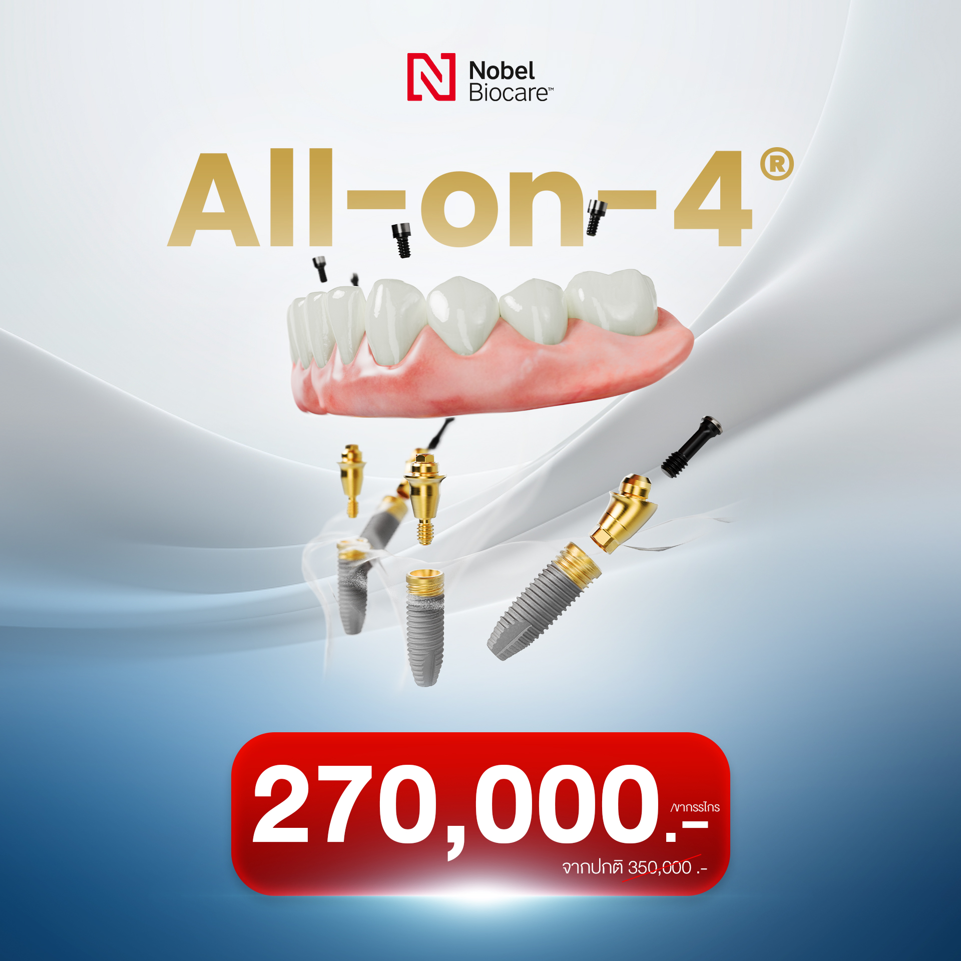 All-on-4 Price Nobel Biocare